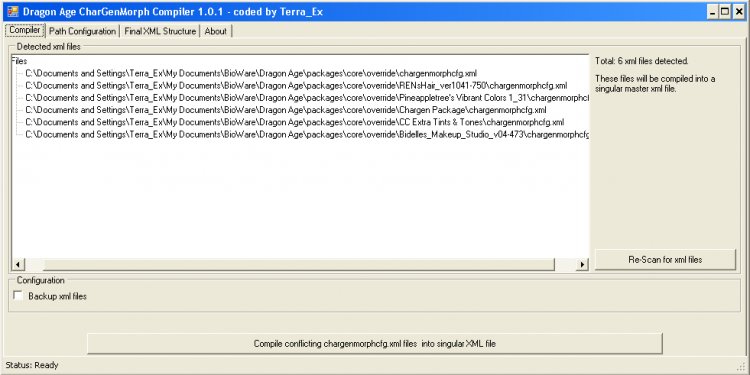 3. CharGenMorph Compiler