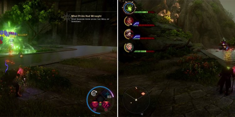 Samson has a ton of HP and it