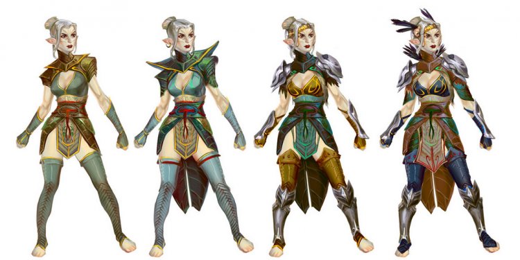 Concept art of a Dalish Keeper