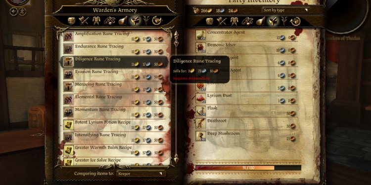 Dragon Age Origins Warrior Specializations