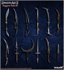 dragon age origins daggers