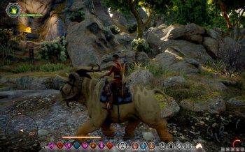 the unique mounts - its size ensures it with quite a resistance - Mounts - Exploration of the game world - Dragon Age: Inquisition Game Guide & Walkthrough