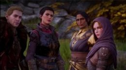 The four advisers in Dragon Age: Inquisition.