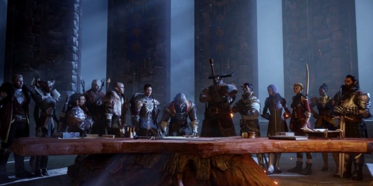 Dragon Age Inquisition party